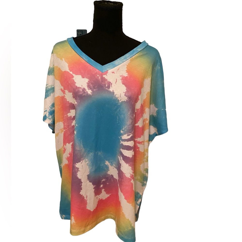 Tie dye women shirt